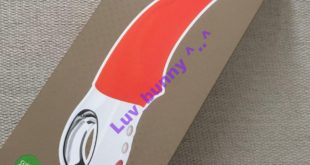 Orange Silicone Flickering tongue style vibrator, Fun Factory Volta packaging