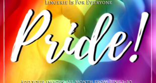 Lingerie is For Everyone Pride badge